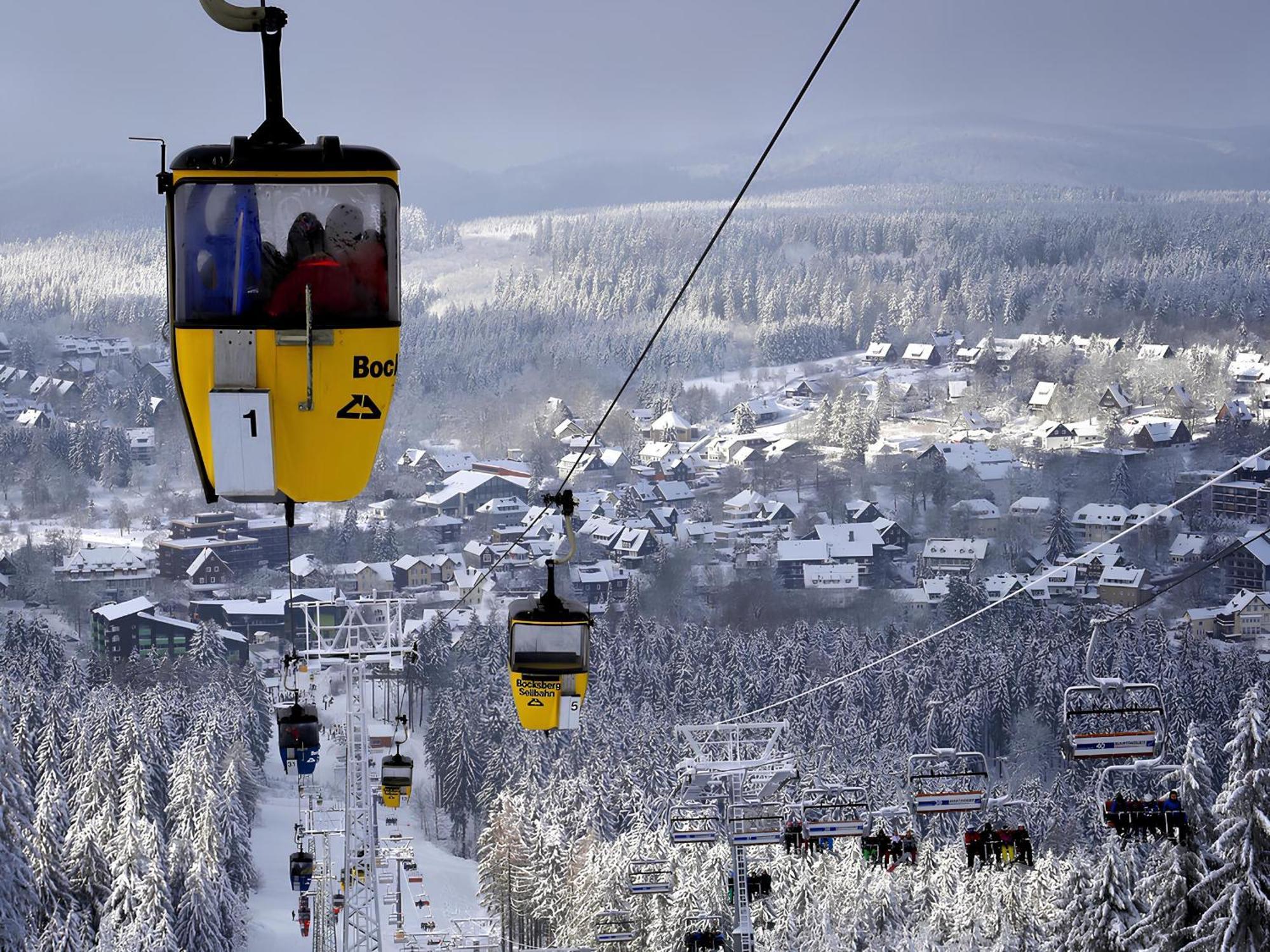 Modern & Vintage Bocksbergblick Ferienpark Hahnenklee جوسلار المظهر الخارجي الصورة